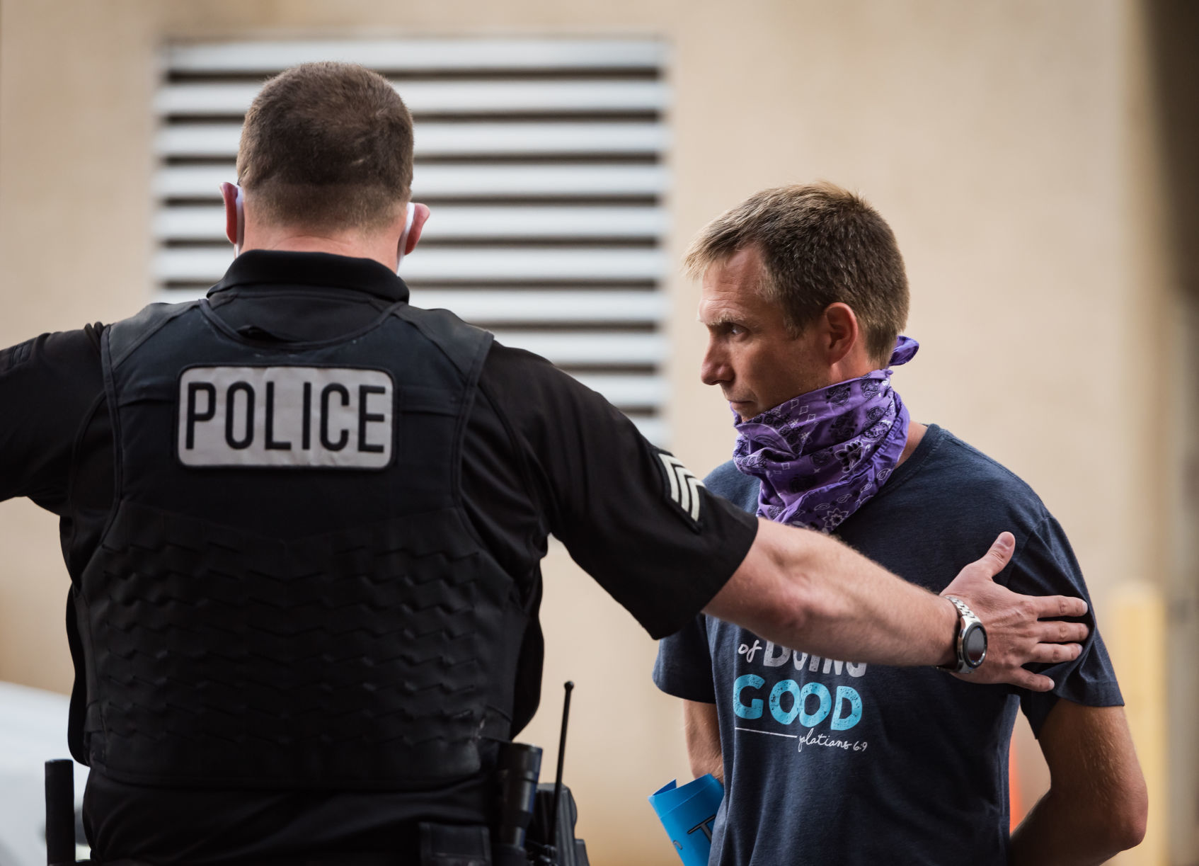 John Neville Protest